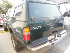 2000 TOYOTA TACOMA SR5 GREEN EXTRA CAB 3.4L MT 4WD Z17915